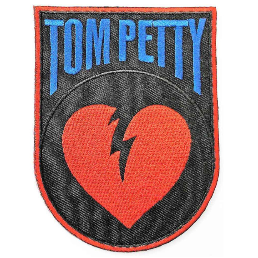 Tom Petty Patch Aufnäher · Heart Break · Official Band Merch