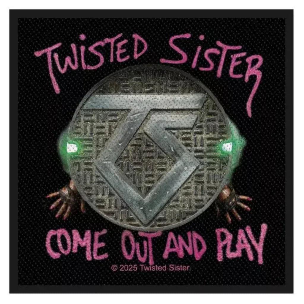 Twisted-Sister-Patch-come-out-and-play - Totenkopf.com