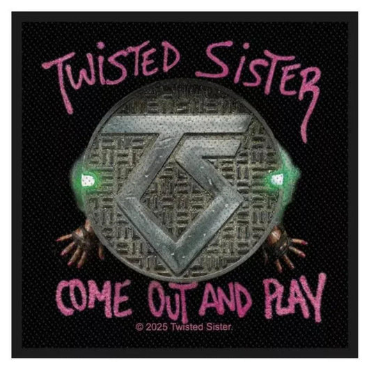 Twisted-Sister-Patch-come-out-and-play - Totenkopf.com