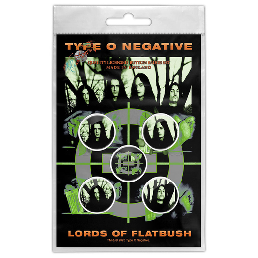 Typ O Negative Button · Lords Of Flatbush