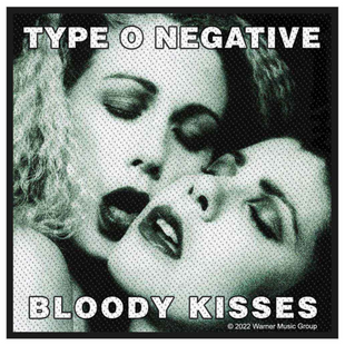 Type O Negative Patch Aufnäher · Bloody Kisses · Offizieller Metal Band Merch