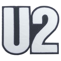 U2 Patch Aufnäher · Band Logo · Offizieller Rock Band Merch