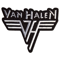 Van Halen Patch Aufnäher · Retro Logo · Offizieller Metal Band Merch