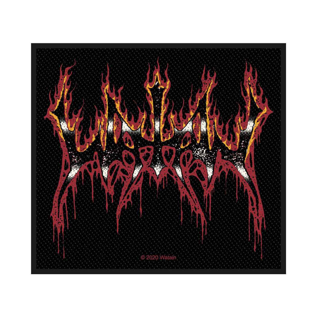 Watain Aufnäher Patch - Motiv: Flaming Logo