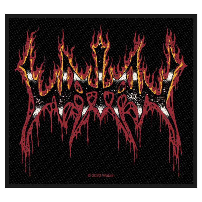 Watain Aufnäher Patch - Motiv: Flaming Logo