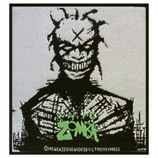 White Zombie Patch Aufnäher · Zombie Face · Offizieller Metal Band Merch