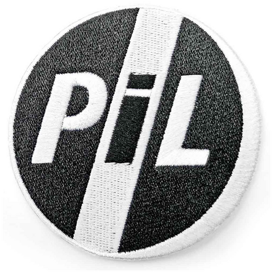 PIL (Public Image Ltd) Patch · Circle Logo White