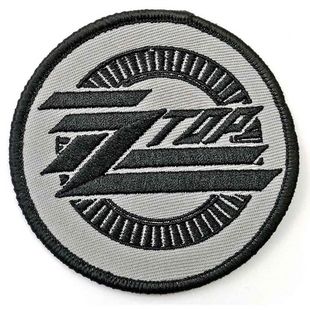 ZZ Top Patch Aufnäher · Circle Logo · Offizieller Metal Band Merch