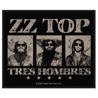 ZZ Top Aufnäher Patch Tres Hombres