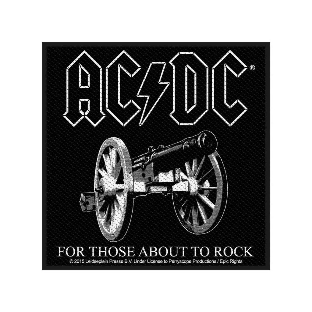 AC DC Aufnäher Patch For Those About To Rock