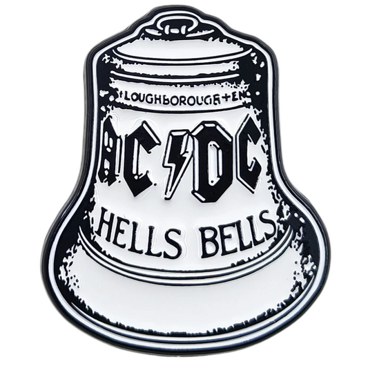 AC/DC Anstecker Pin · Hells Bells Glocke (3cm x 3cm)