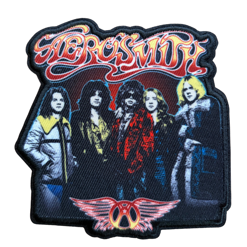 Aerosmith Patch · Band Photo (9cm x 9cm)