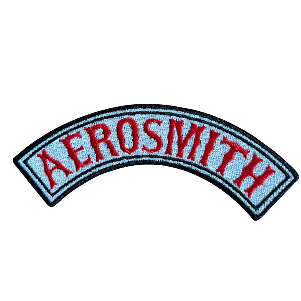 Aerosmith Patch · Biker Logo Stripe (12cm x 2cm)
