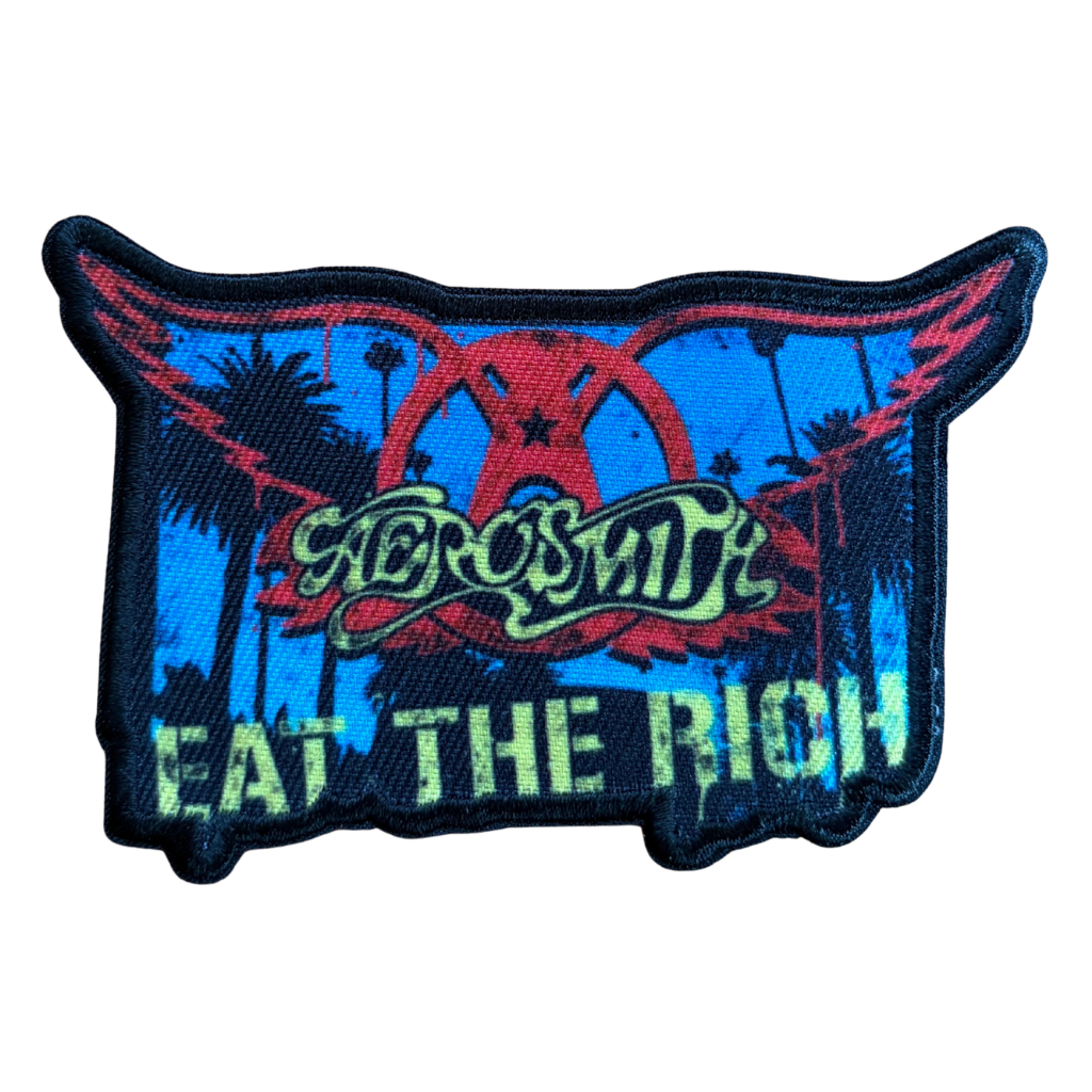 Aerosmith Patch · Eat The Rich (10cm x 6cm)