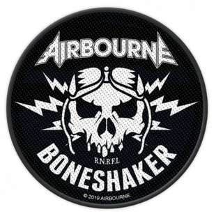 Airbourne Patch Aufnäher · Boneshaker · Offizieller Metal Band Merch