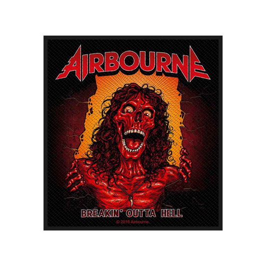 Airbourne Aufnaeher Patch Breakin Outta Hell