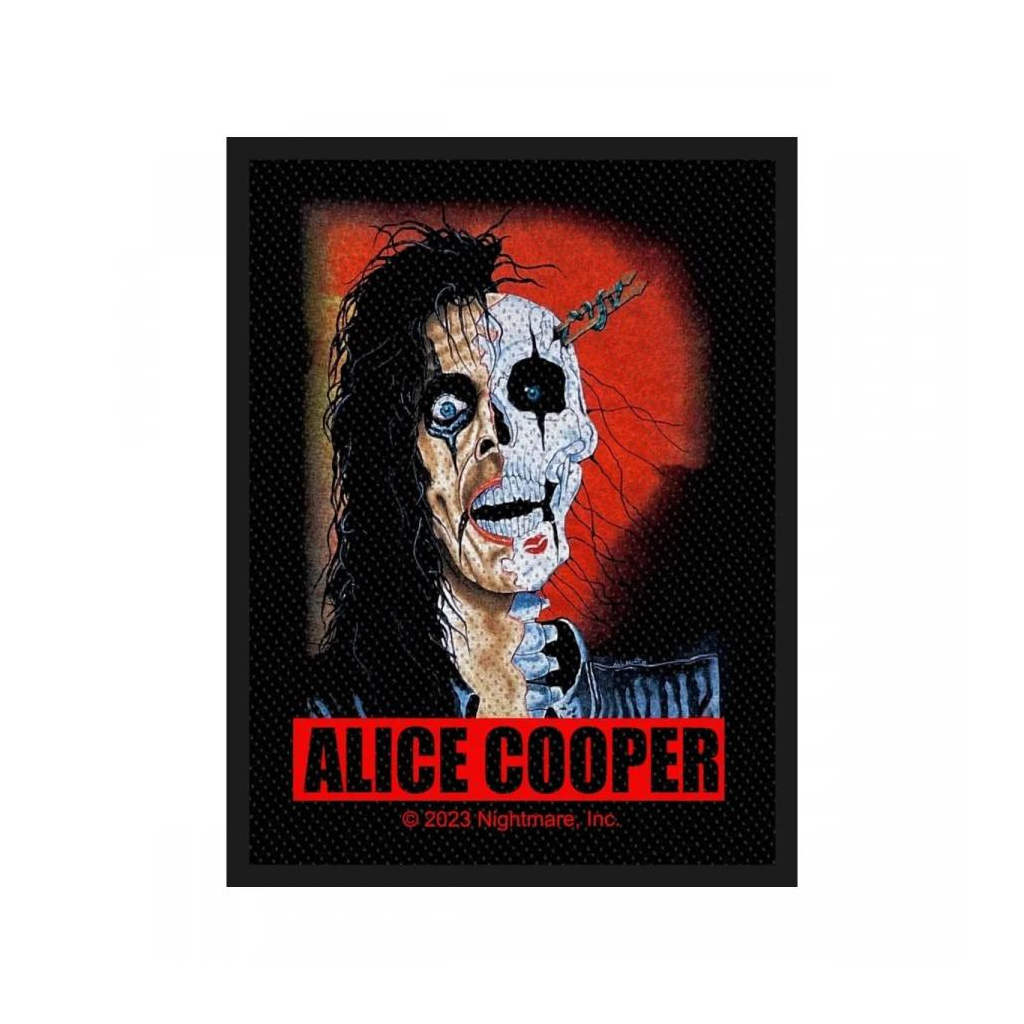 Alice Cooper Aufnäher Patch Trashed