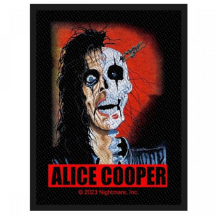 Alice Cooper Patch Aufnäher · Trashed · Offizieller Metal Band Merch