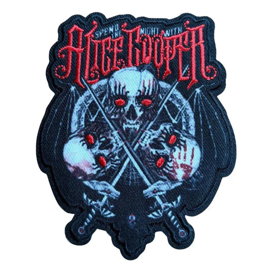 Alice Cooper Patch · Vampire (7cm x 9cm) - Totenkopf.com