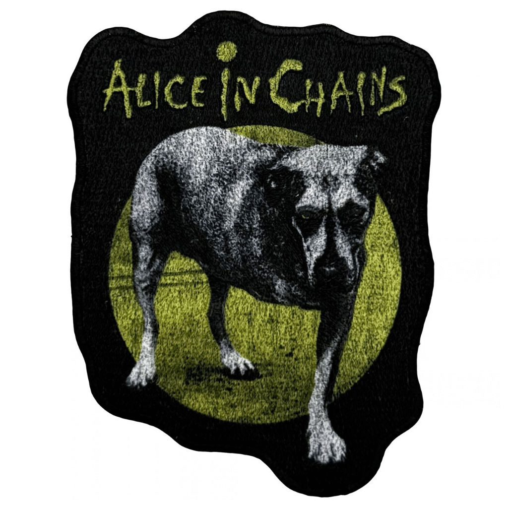 Alice In Chains Patch · Dog Cut Out