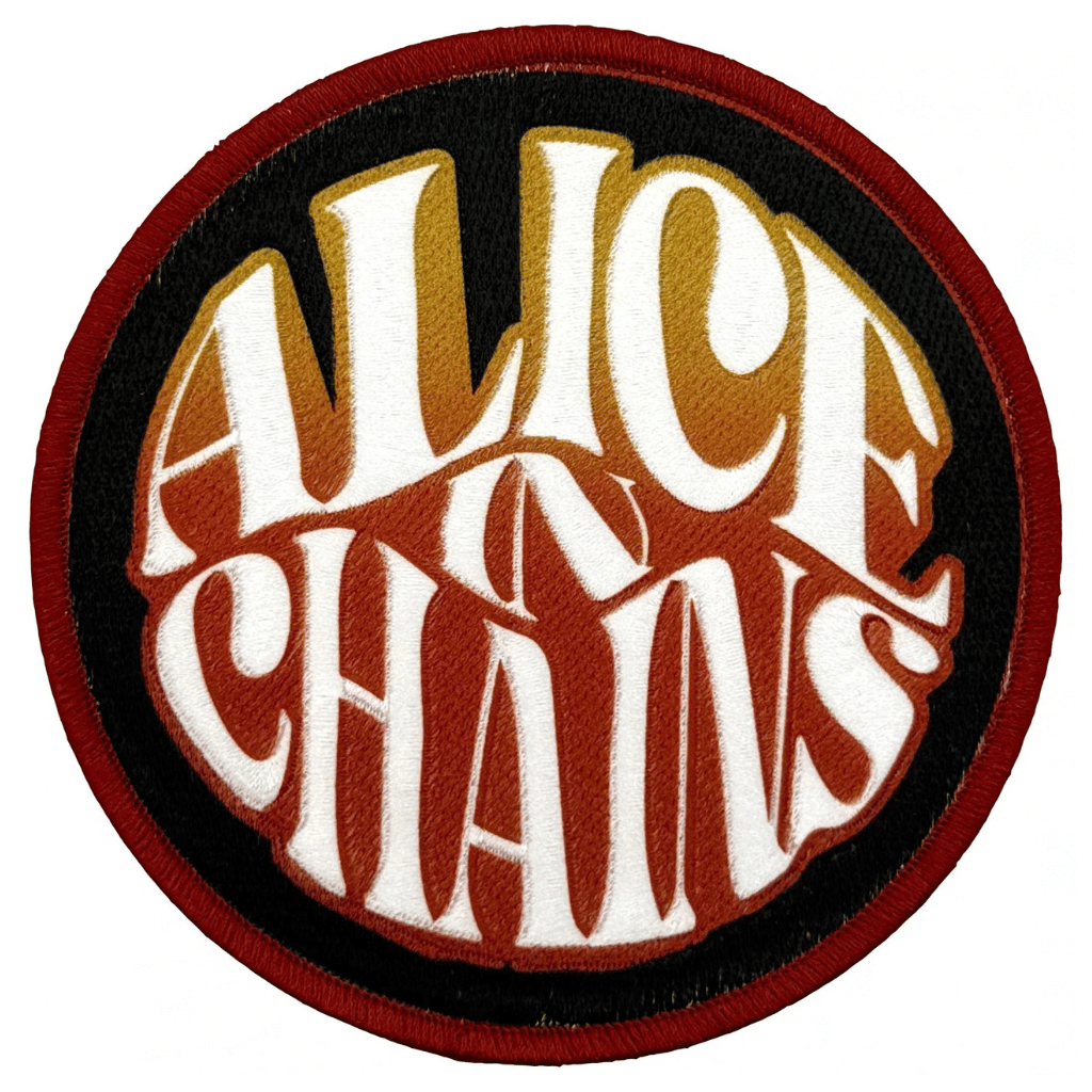 Alice In Chains Patch Rund · Gradient Logo