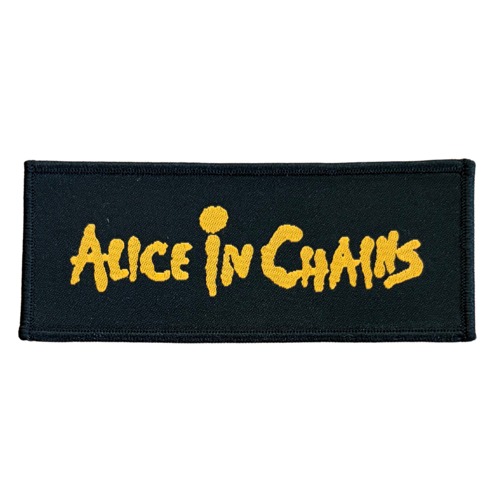 Alice In Chains Patch · Logo Stripe (10cm x 4cm)