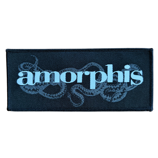 Amorphis Patch · Logo Stripe (13cm x 6cm)
