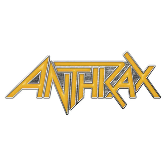 anthrax-anstecker-pin-text-logo-yellow - Totenkopf.com