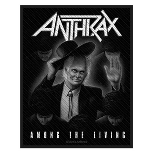 Anthrax Patch Aufnäher · Among The Living · Offizieller Metal Band Merch