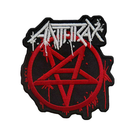 Anthrax Aufnäher Patch Pentagram Logo