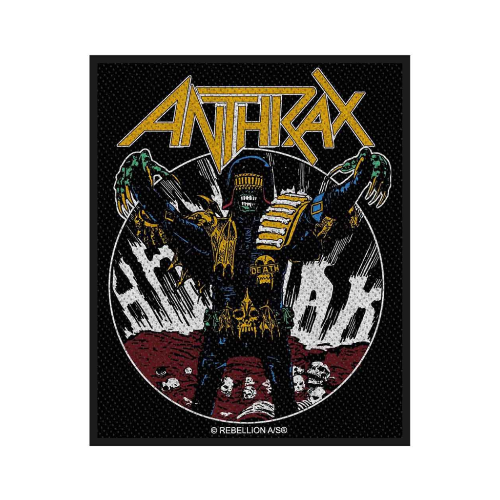 Anthrax Patch Aufnäher · Judge Death · Official Metal Band Merch