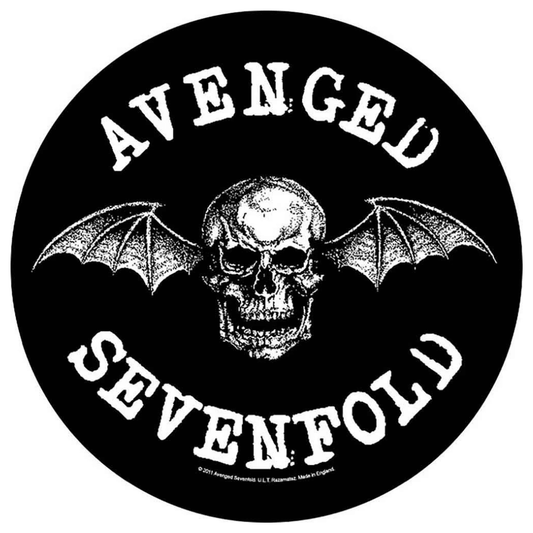 avenged-sevenfold-backpatch-death-bat - Totenkopf.com