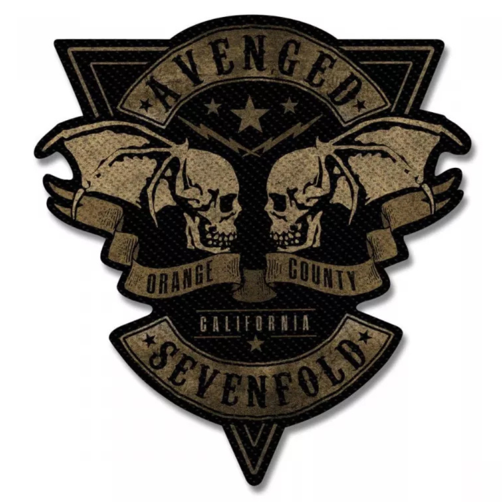 Avenged Sevenfold Patch · Orange County Cut Out
