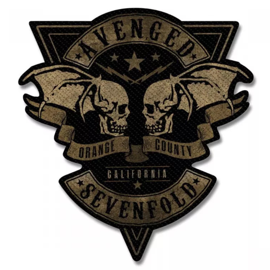 Avenged Sevenfold Patch · Orange County Cut Out