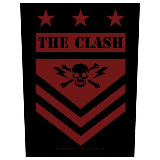 backpatch-the-clash-military-shield - Totenkopf.com