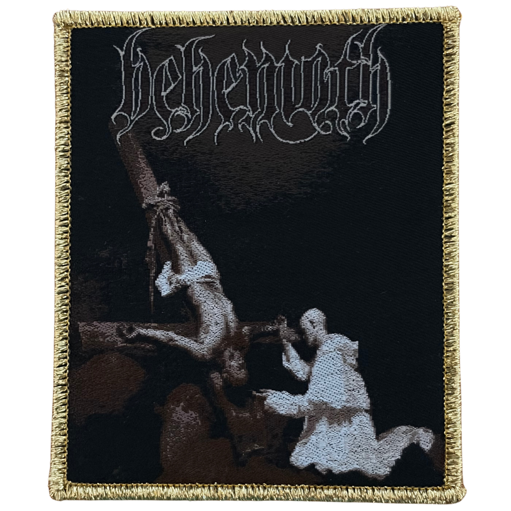Behemoth Patch · Inverted Cross (9cm x 10cm)