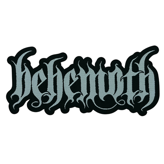 Behemoth Patch · Logo Stripe Cut Out (12cm x 6cm)