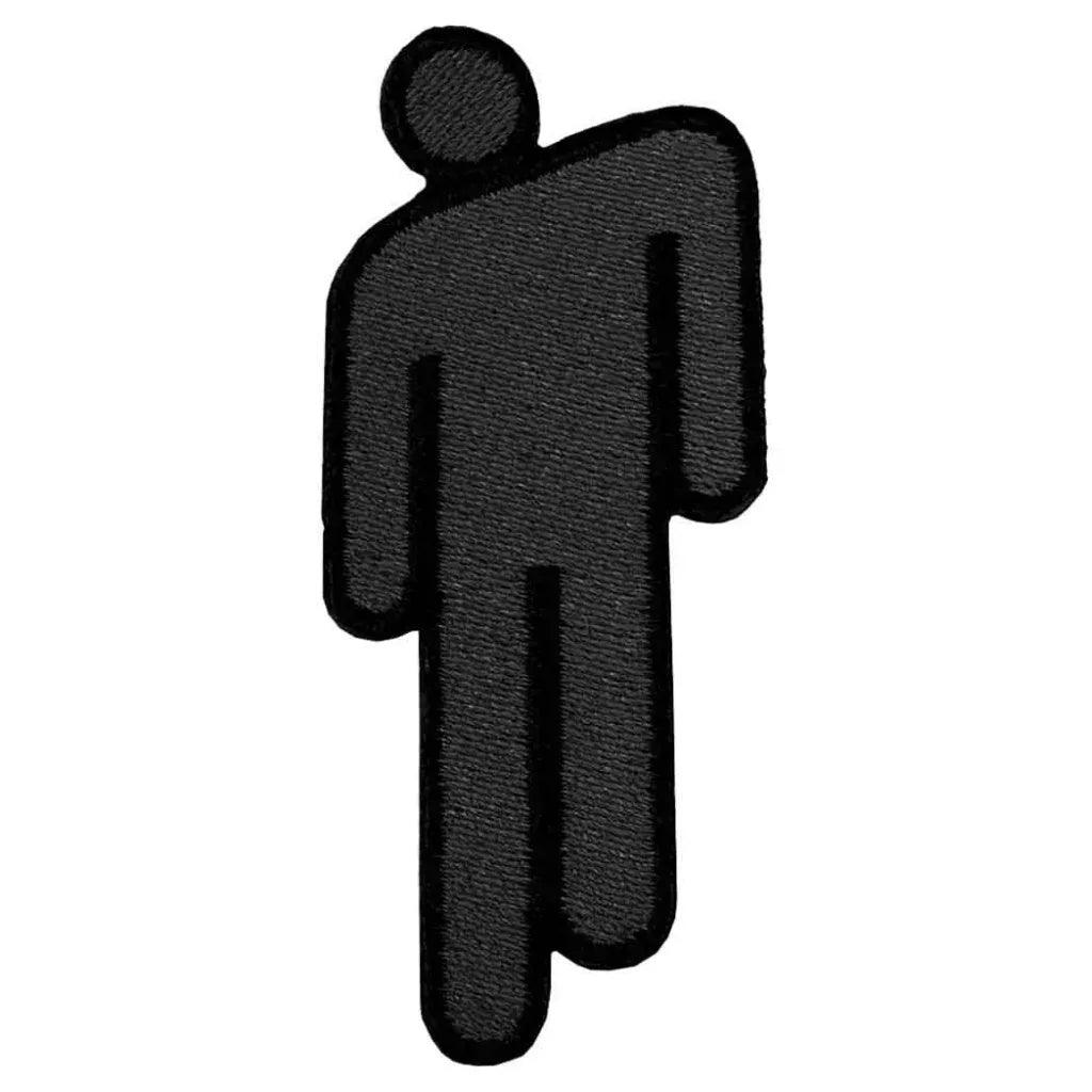 Billie Eilish Patch · Blohsh Black (4cm x 8cm) - Totenkopf.com