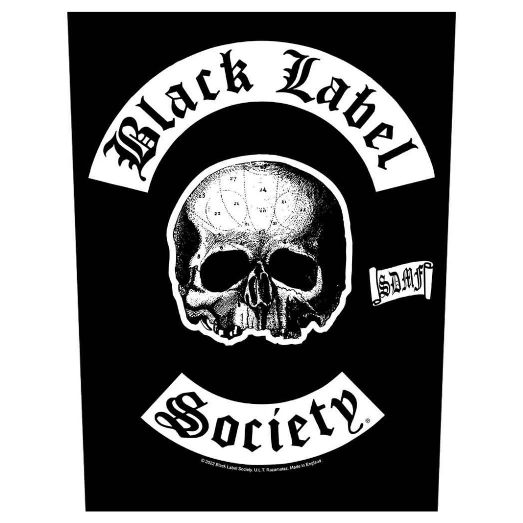 black-label-society-backpatch-sdmf - Totenkopf.com