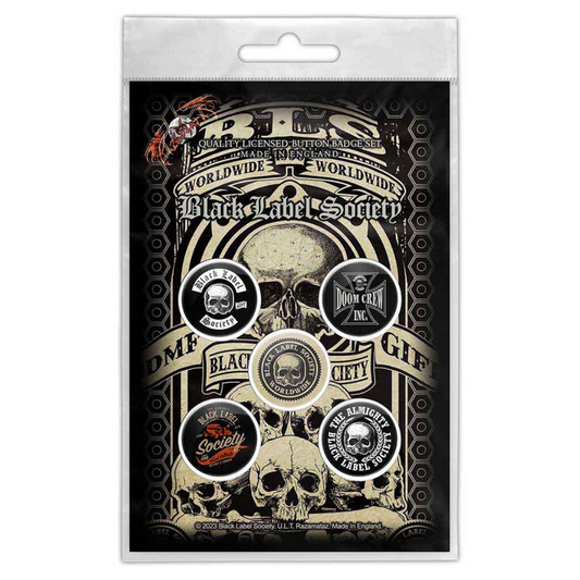 Black Label Society Button · Worldwide