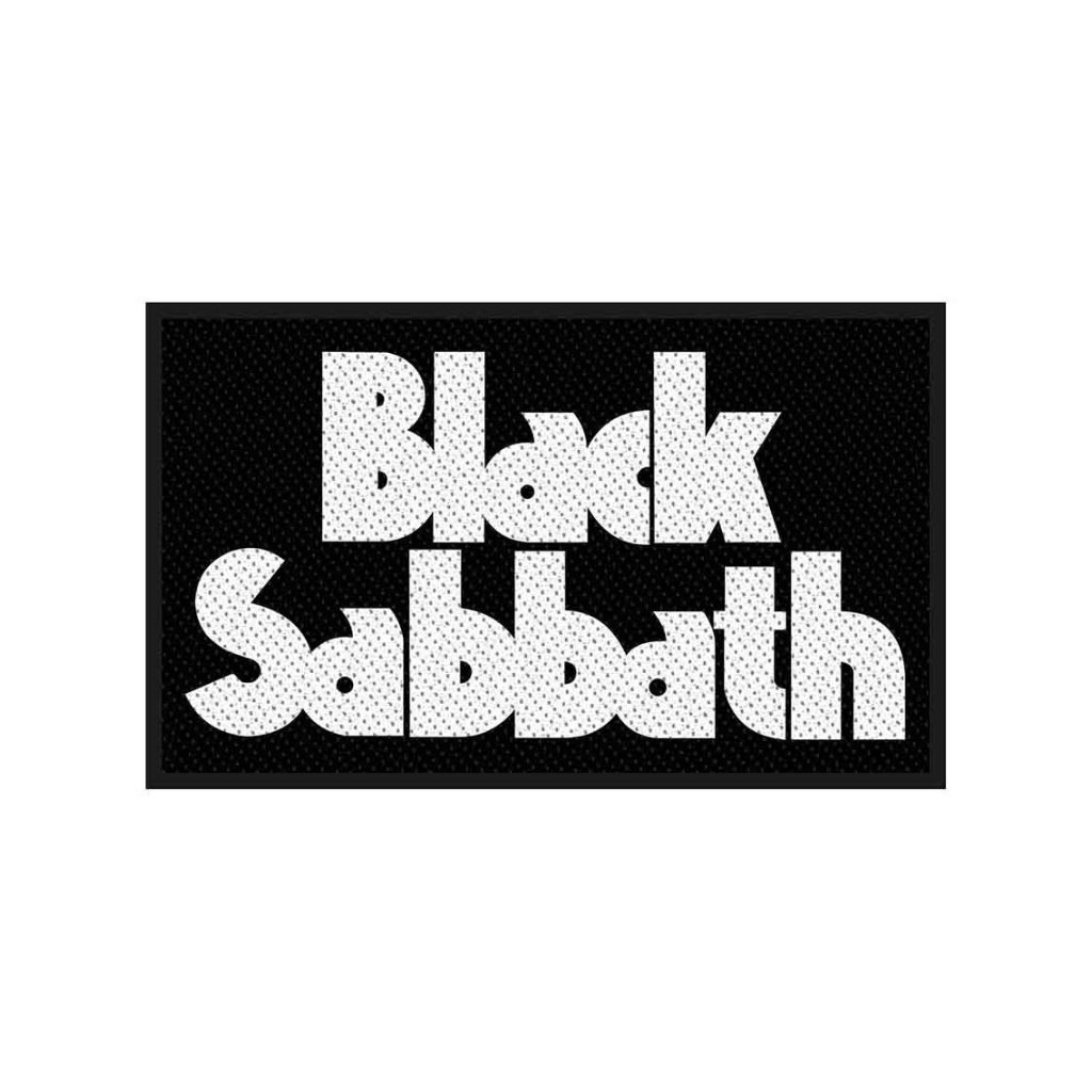 Black Sabbath Aufnäher Patch Logo Black