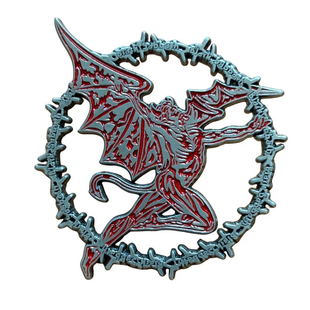 black-sabbath-pin-anstecker-daemon-cut-out - Totenkopf.com