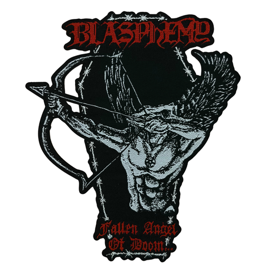 Blasphemy Patch · Fallen Angel Of Doom Cut Out (10cm x 10cm)