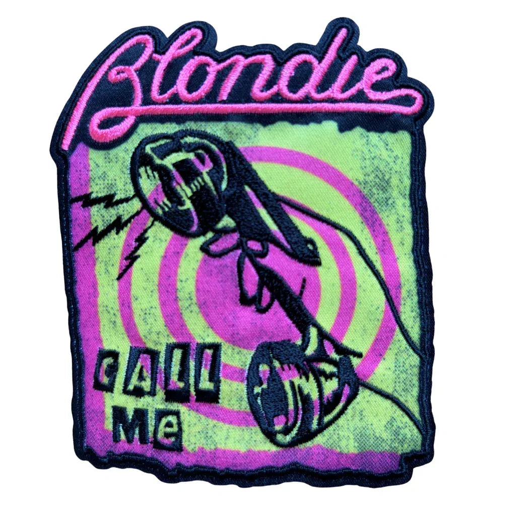 Blondie Patch · Call Me (8cm x 10cm) - Totenkopf.com