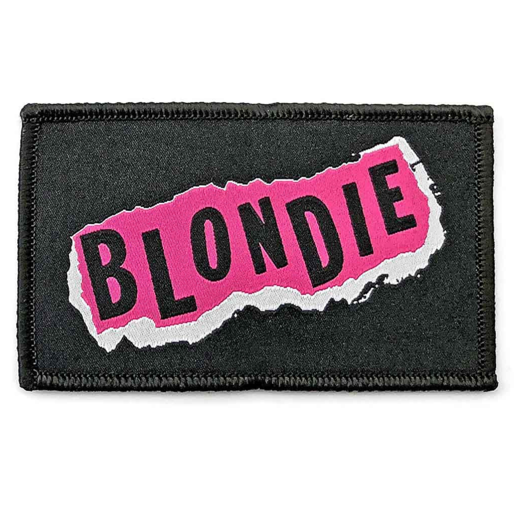 Blondie Patch · Punk Logo (10cm x 6cm)