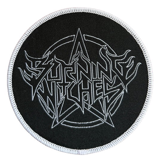 Burning Witches Patch Rund · Logo (Ø 9cm)