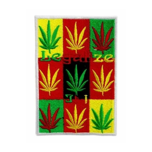 Cannabis Marihuana Aufnäher Patch Legalize It