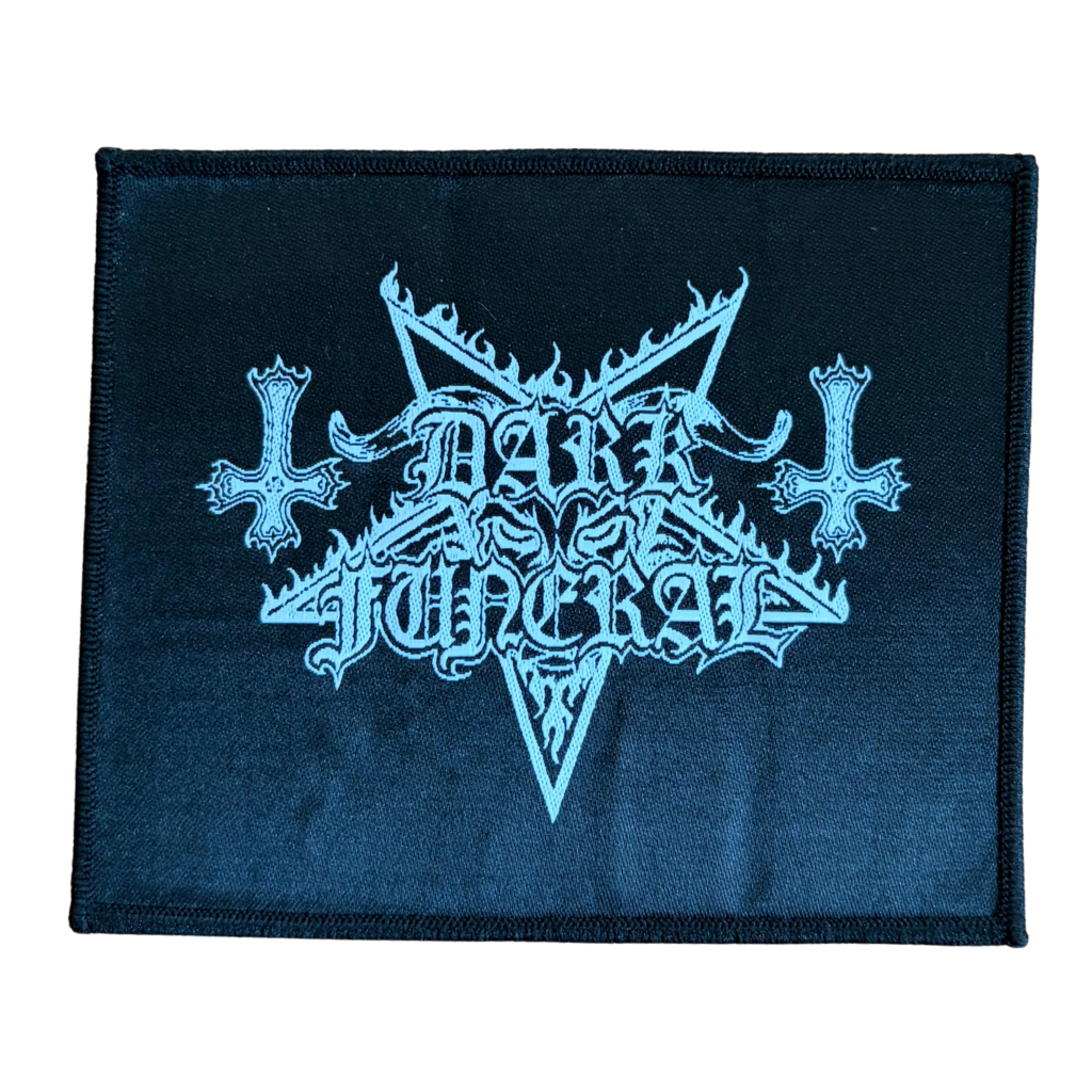 Dark Funeral Patch · Band Logo (10cm x 8cm)