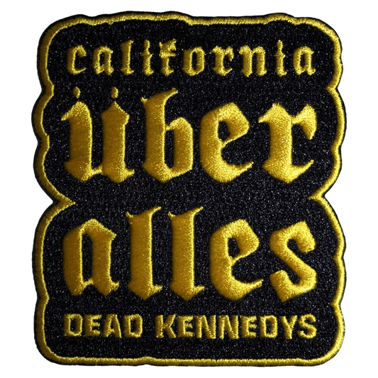 dead-kennedys-patch-california-uber-alles-yellow - Totenkopf.com