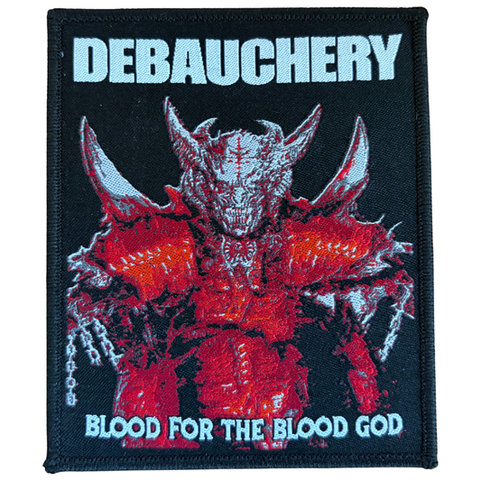 Debauchery Patch · Blood For The Blood God (10cm x 11cm)